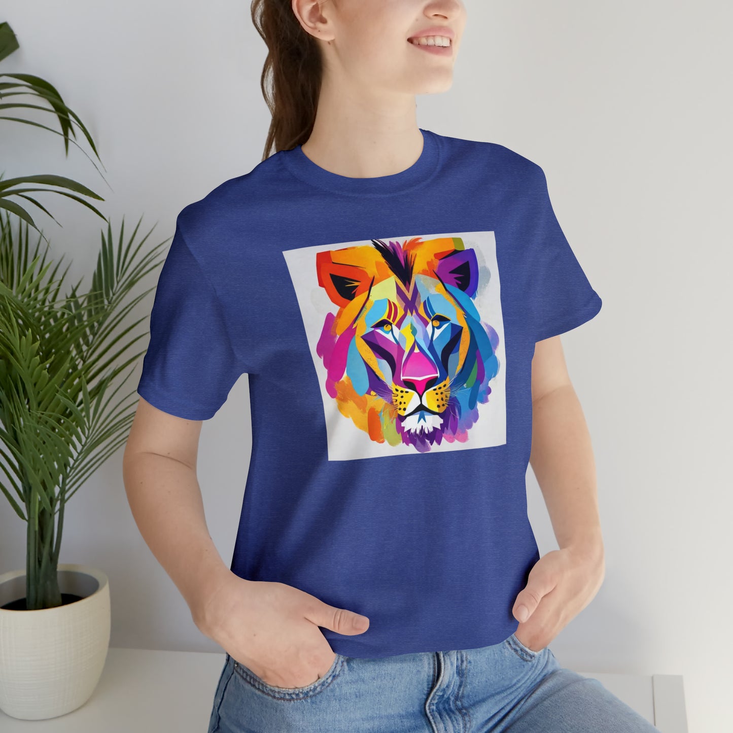 Lion Color Block Tee