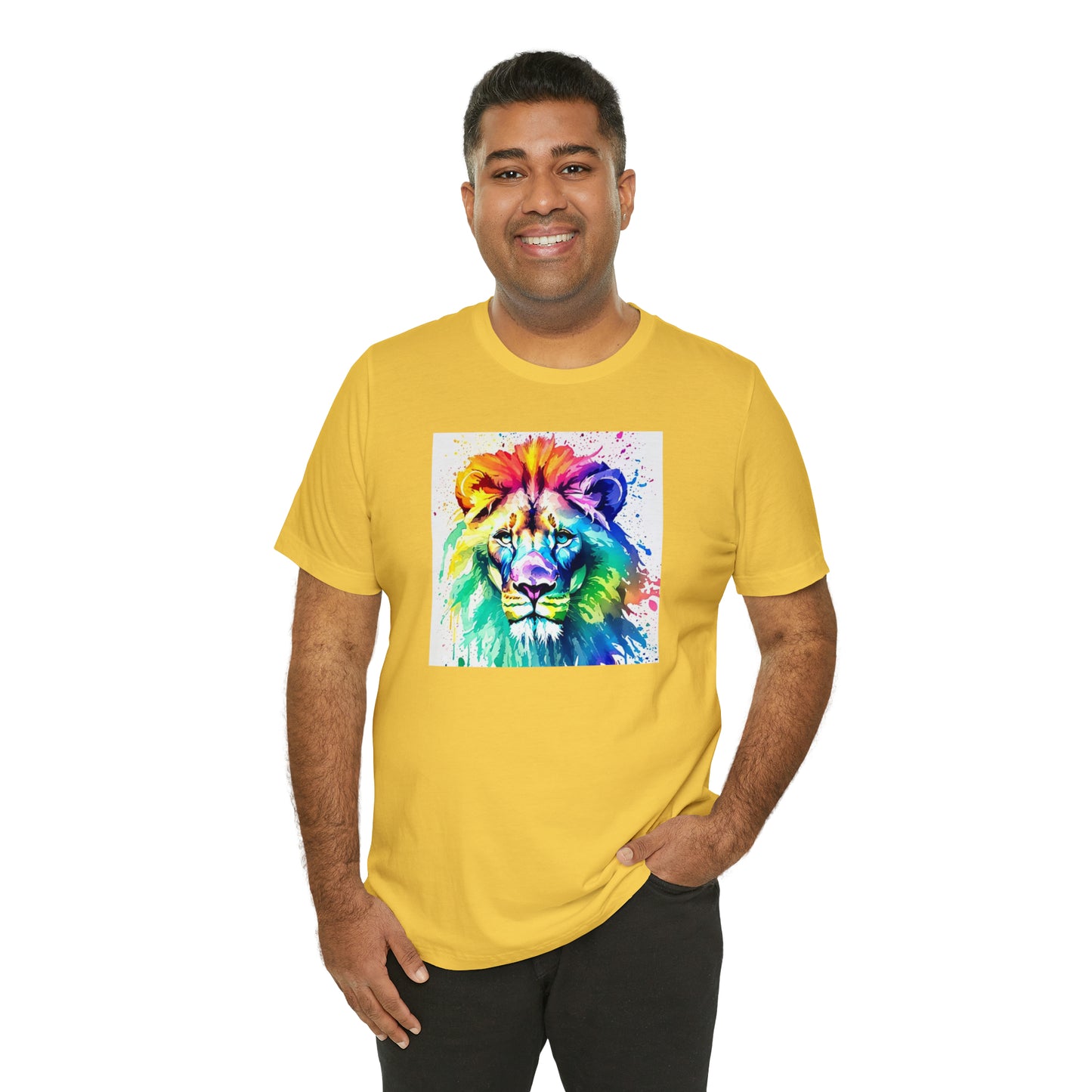 Lion Watercolor Tee