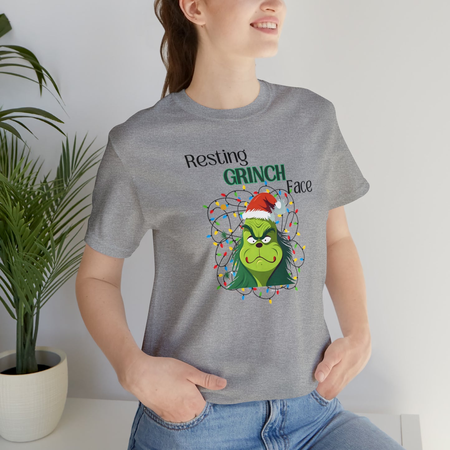 Resting Grinch Face Tee