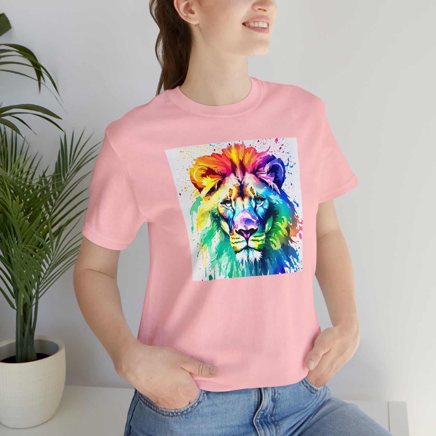 Lion Watercolor Tee