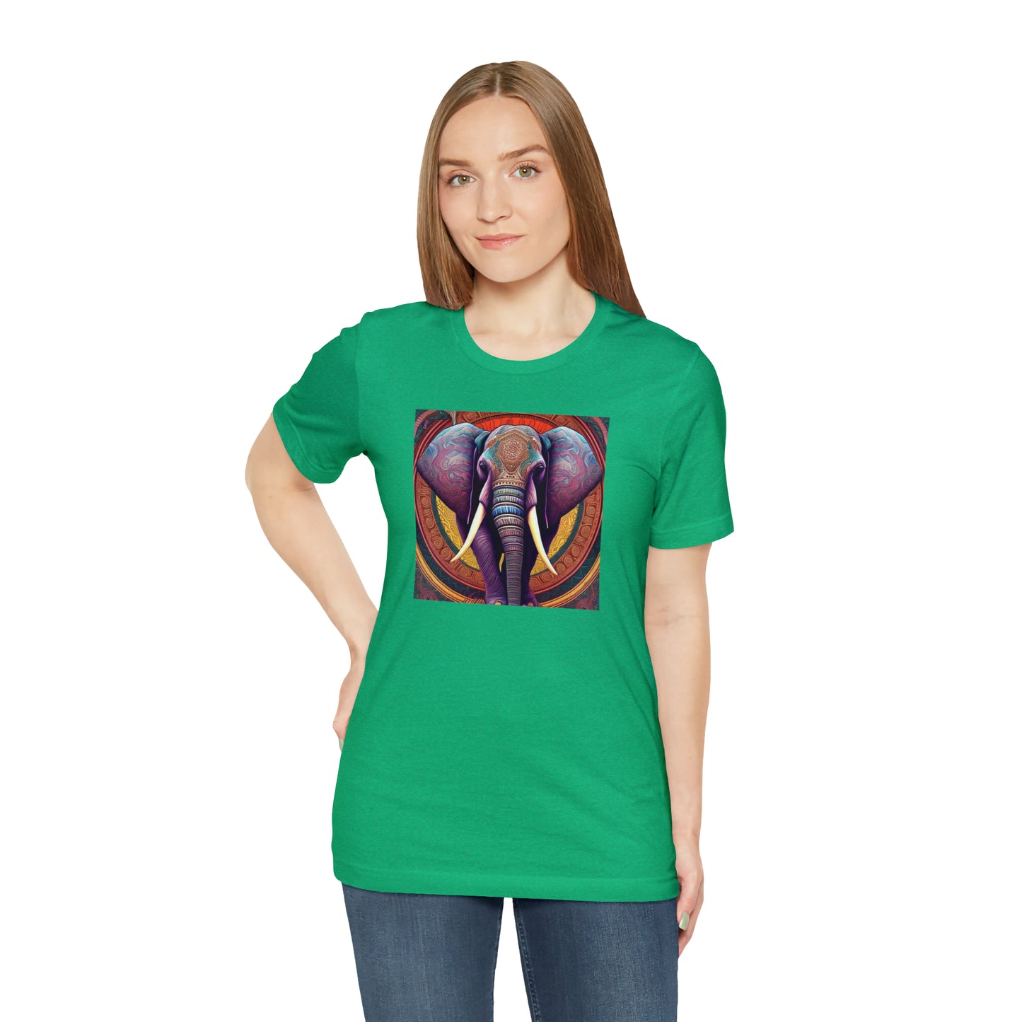 Mandala Elephant Tee