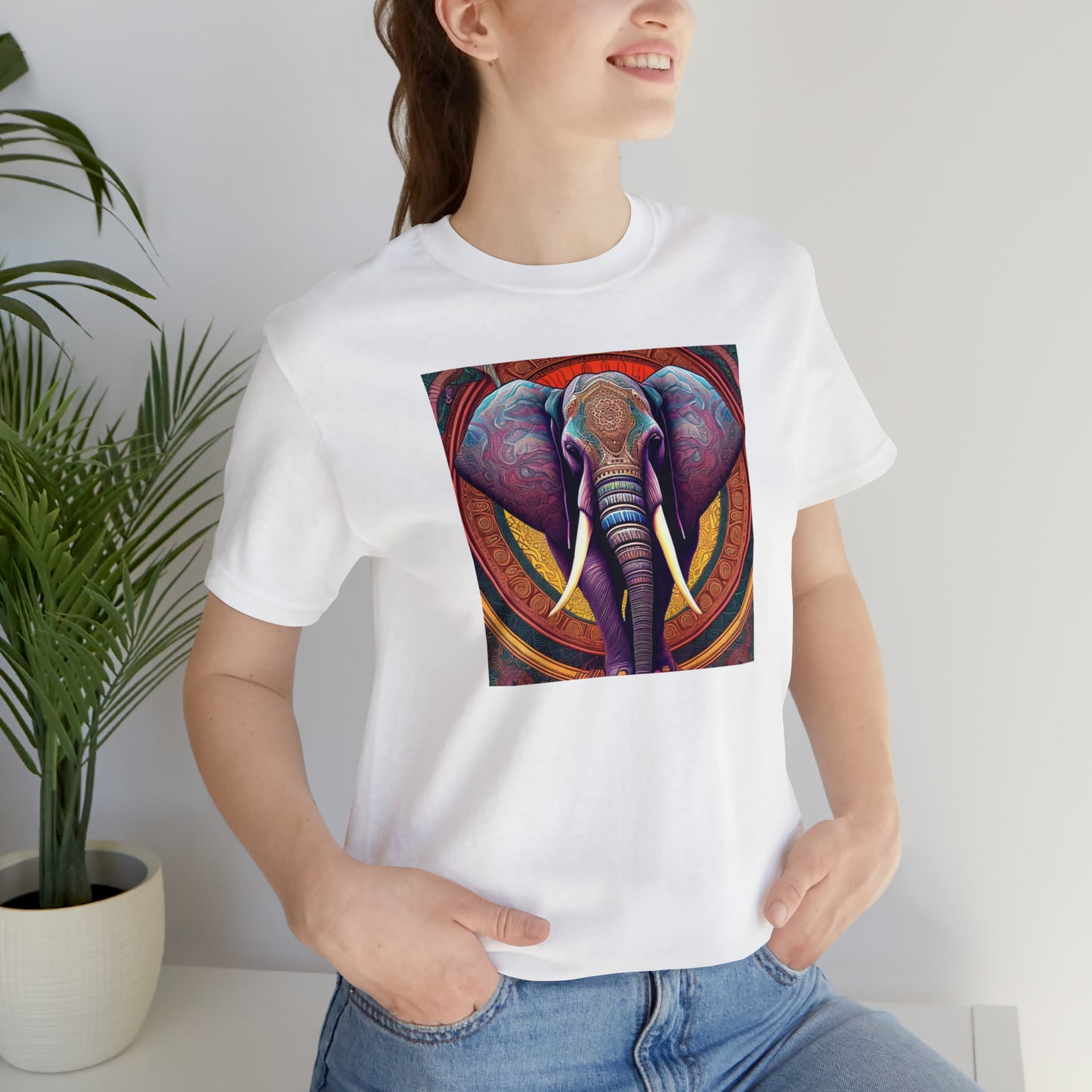 Mandala Elephant Tee