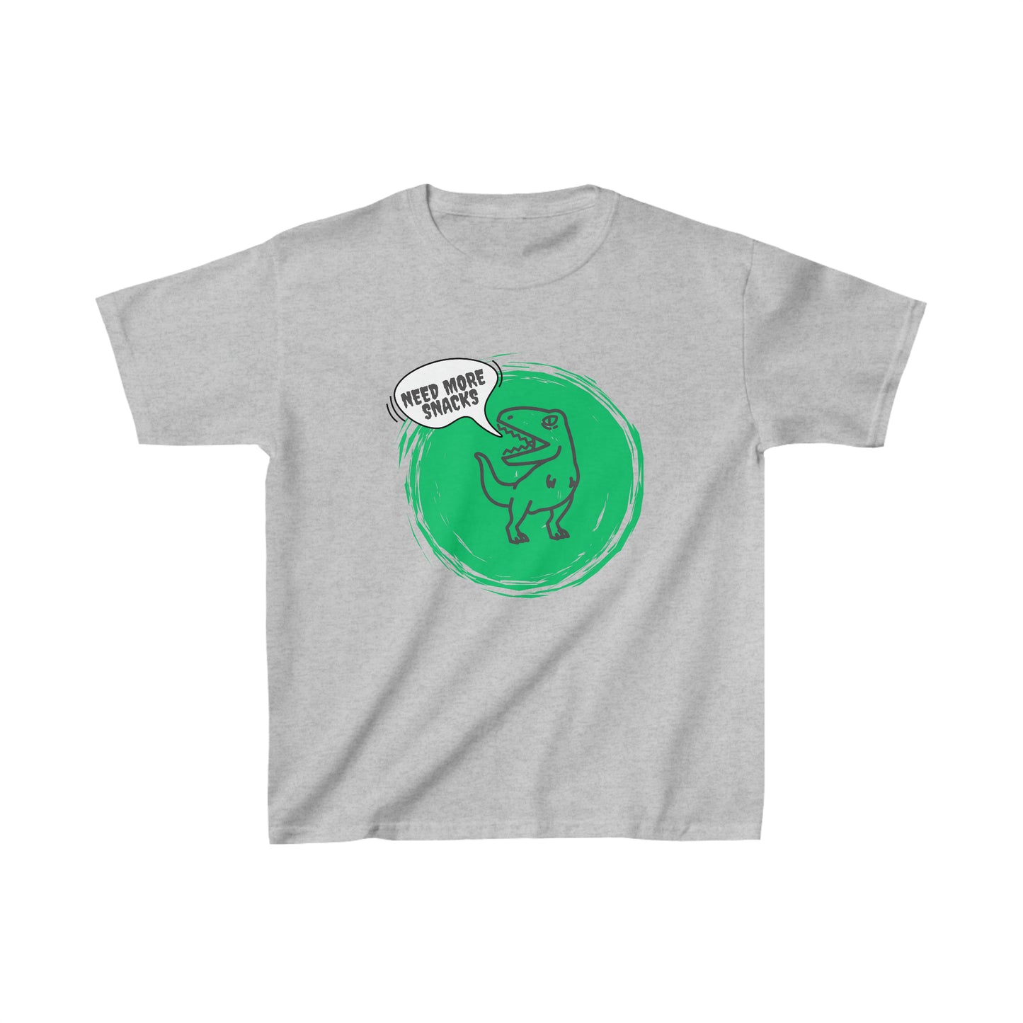 More Snacks Dino Kids Tee