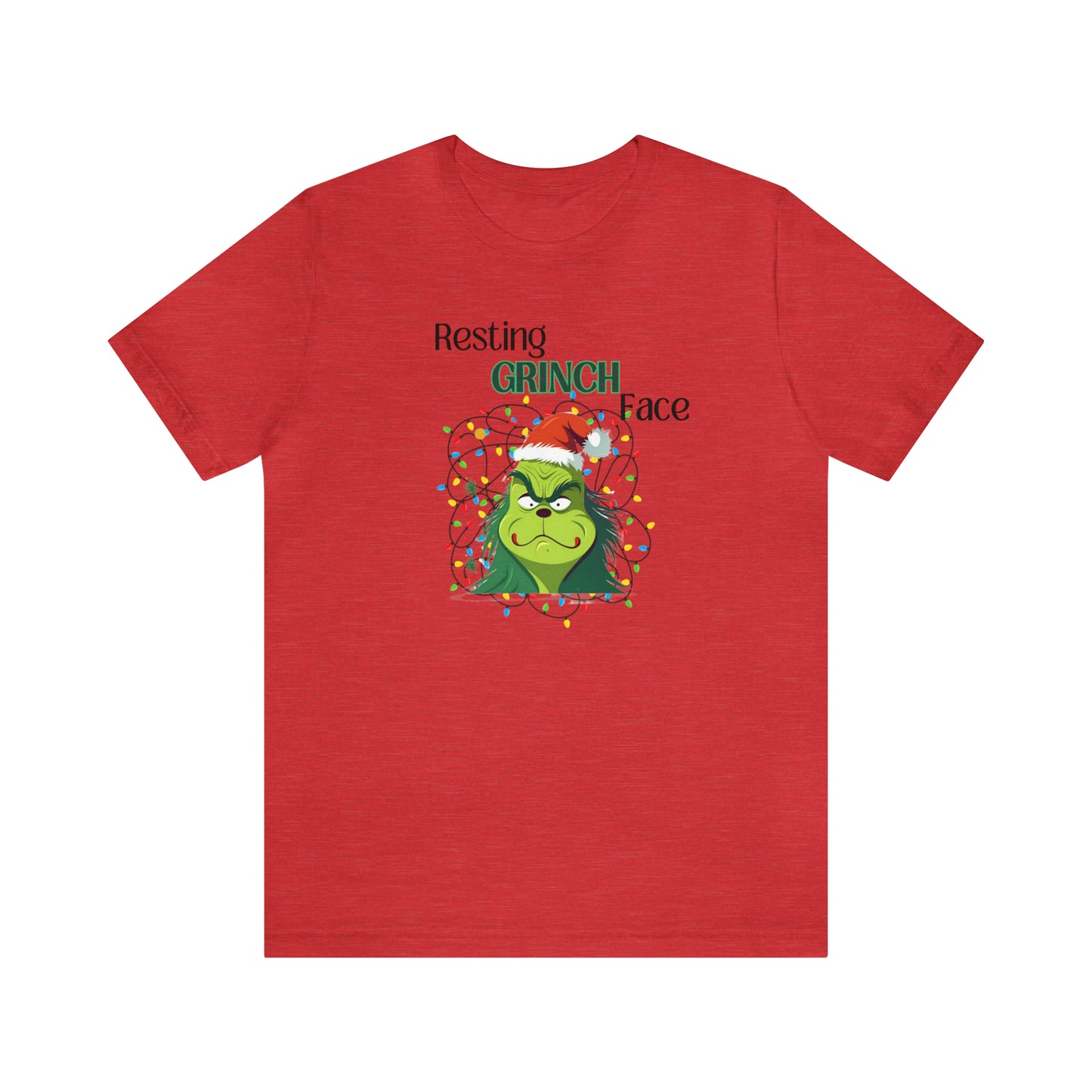 Resting Grinch Face Tee