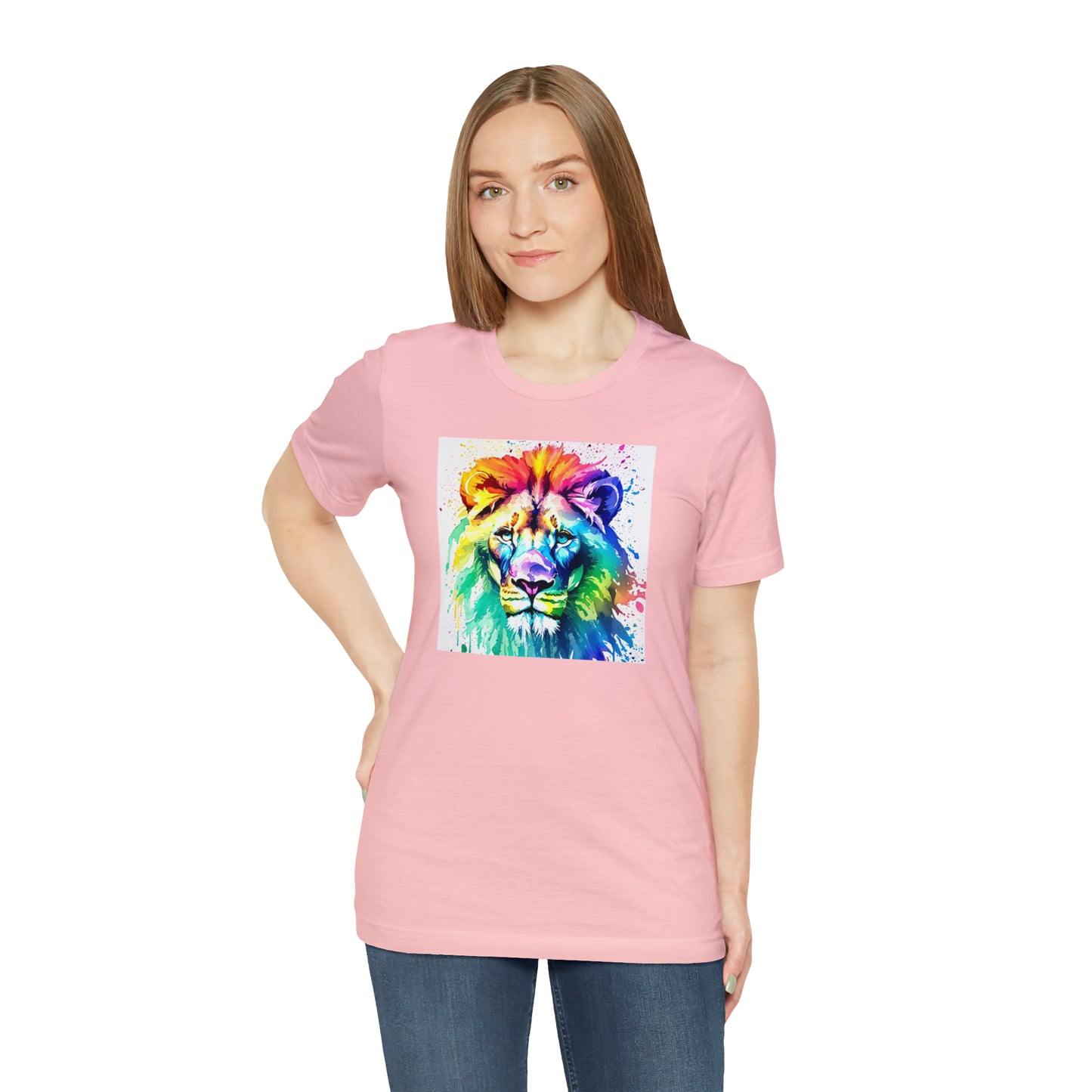 Lion Watercolor Tee