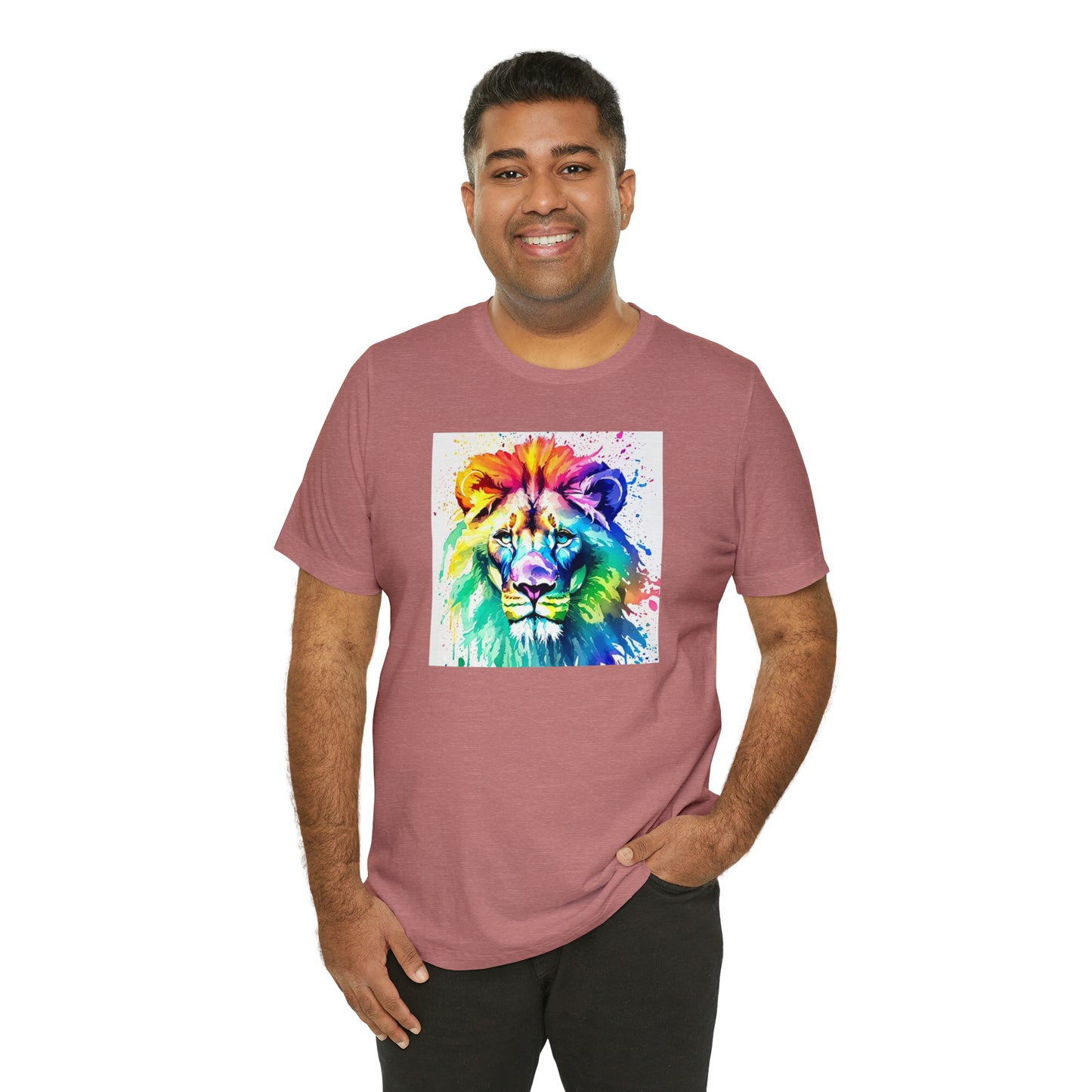 Lion Watercolor Tee