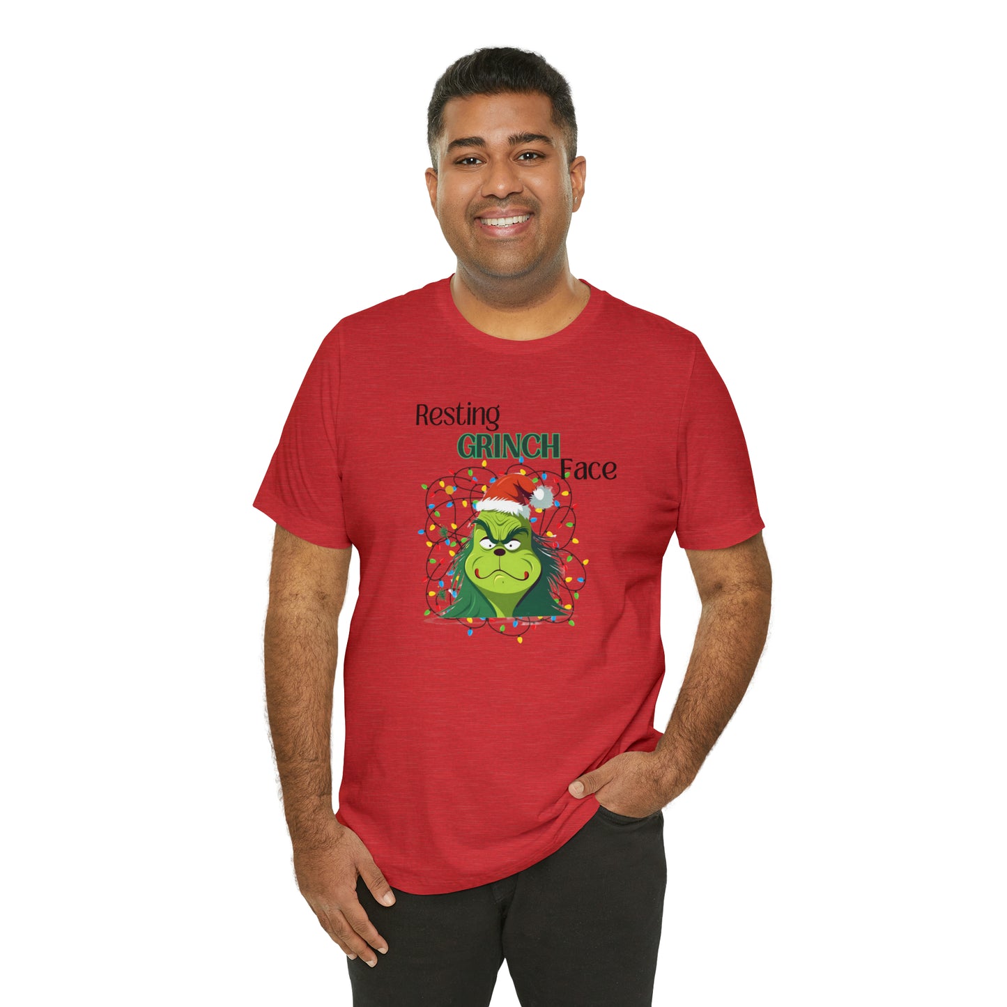 Resting Grinch Face Tee