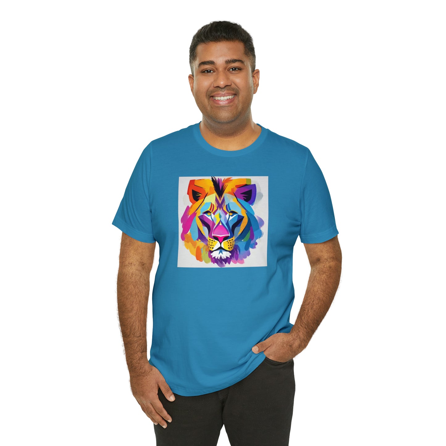 Lion Color Block Tee