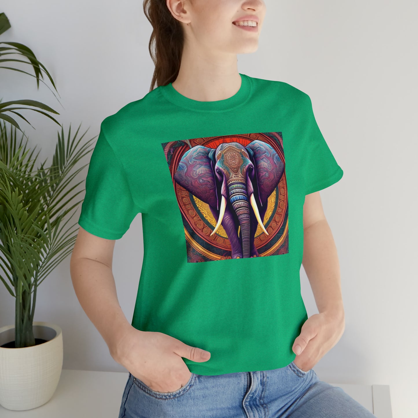 Mandala Elephant Tee