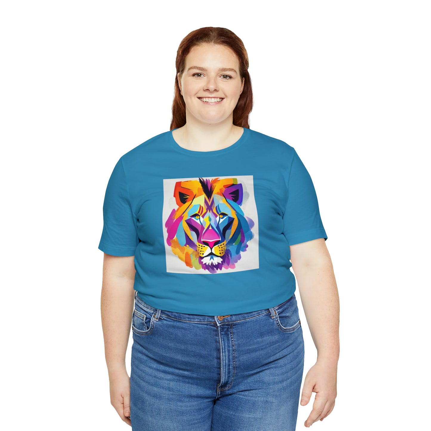 Lion Color Block Tee
