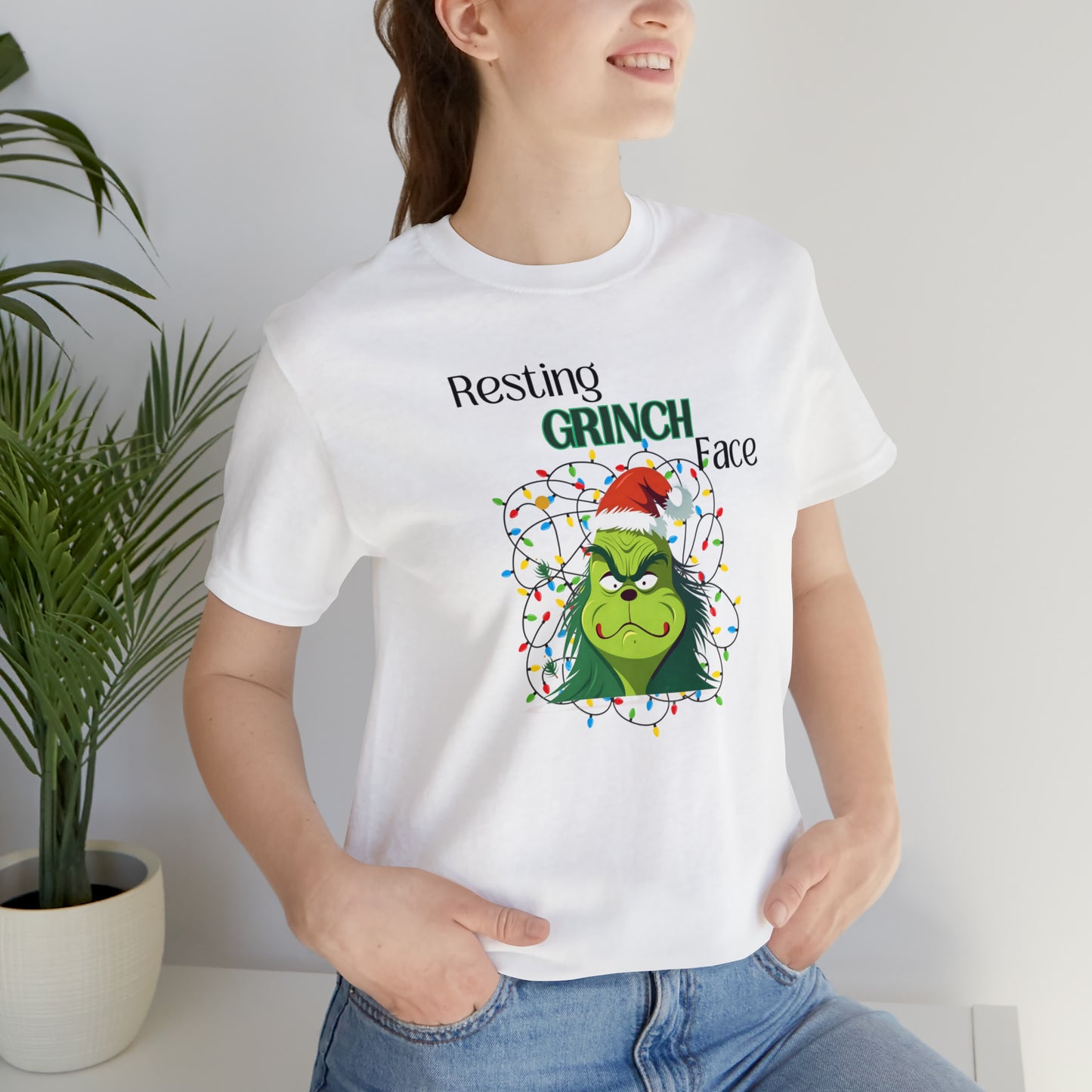 Resting Grinch Face Tee