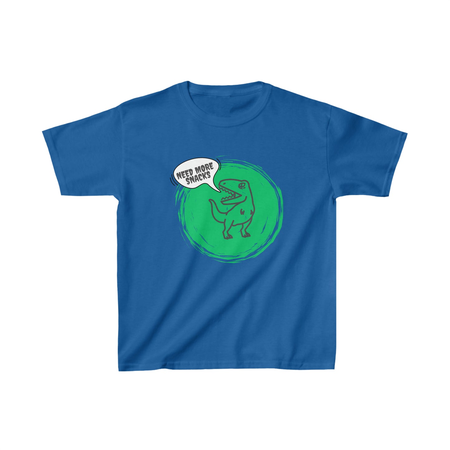 More Snacks Dino Kids Tee