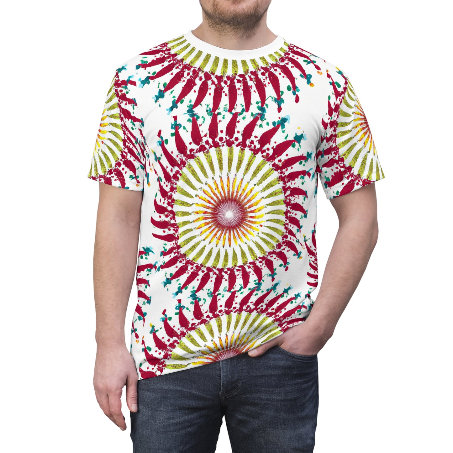 Tie-Dye Burst Tee (AOP)