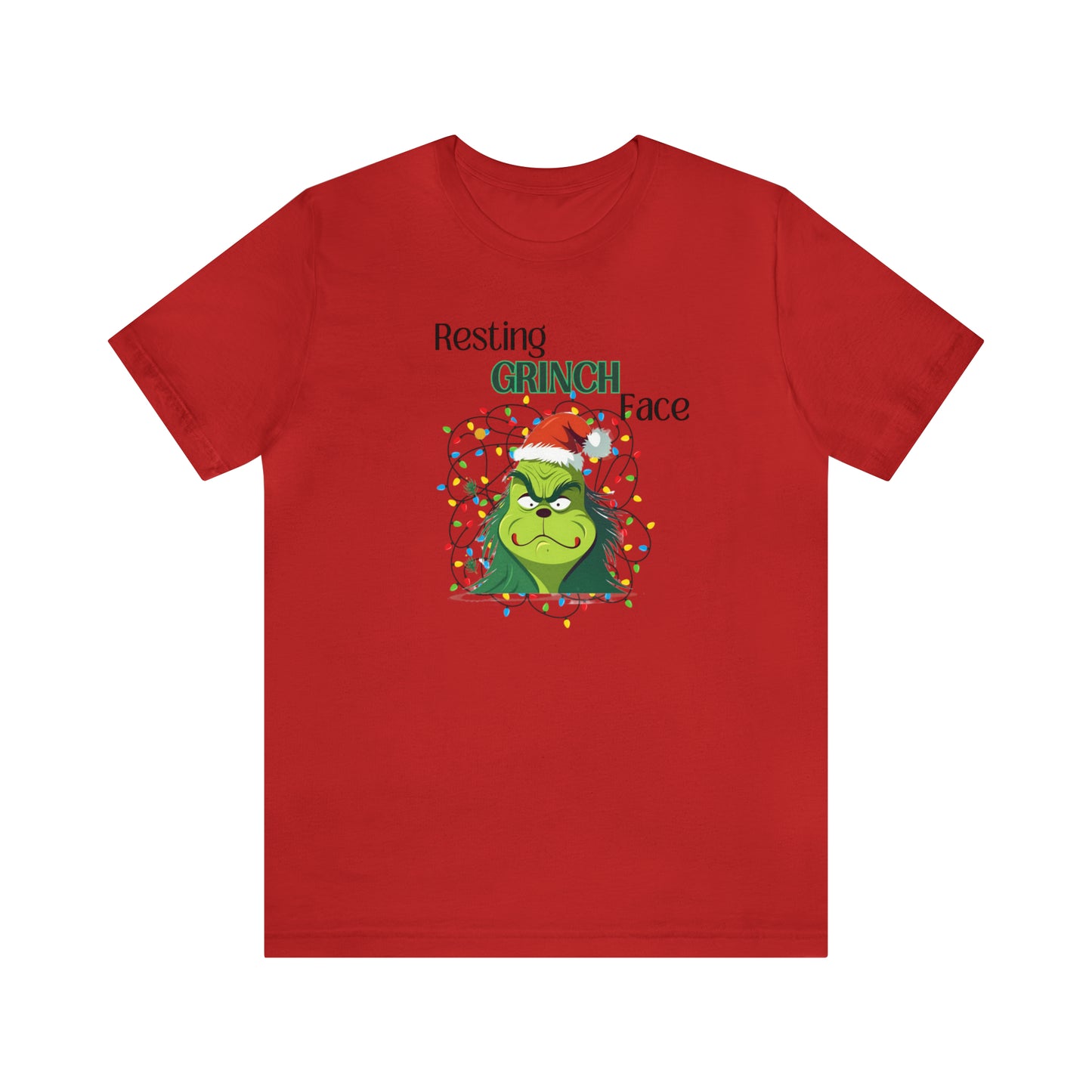 Resting Grinch Face Tee