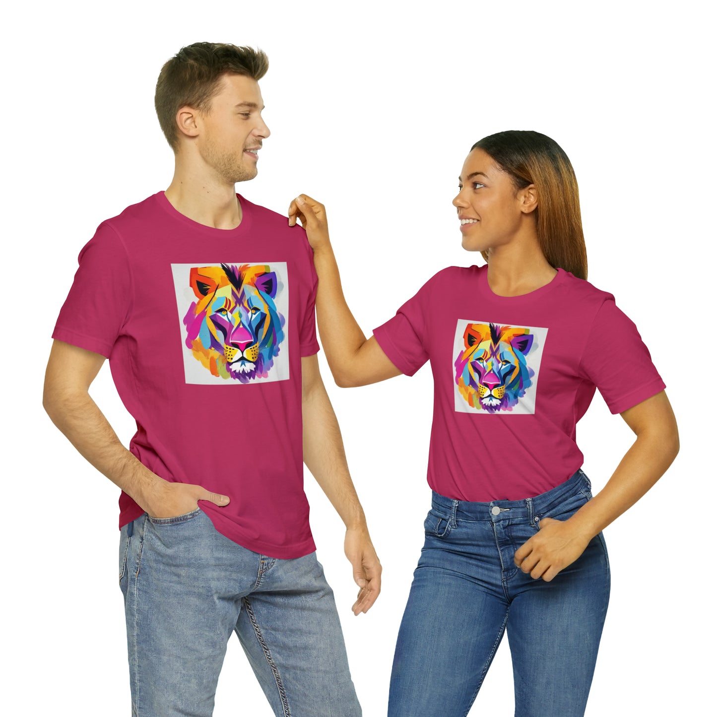 Lion Color Block Tee