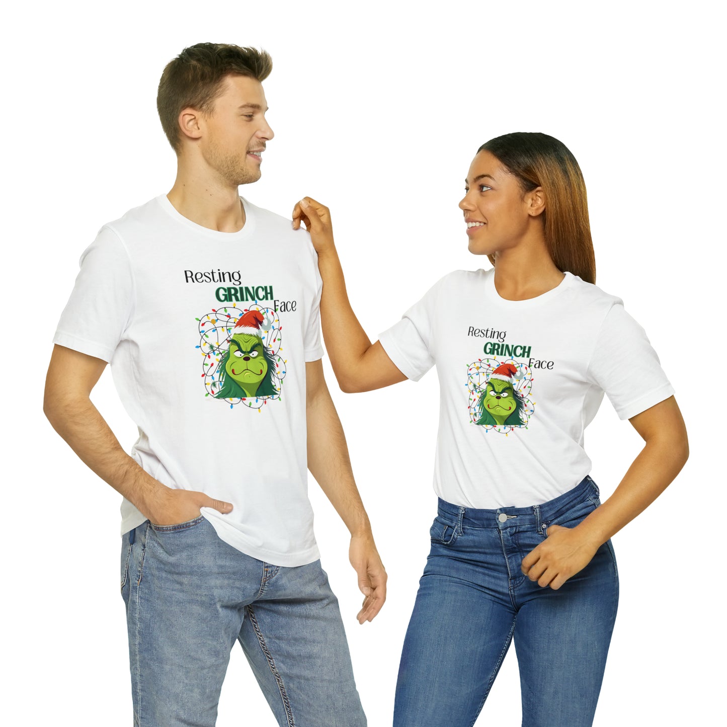 Resting Grinch Face Tee