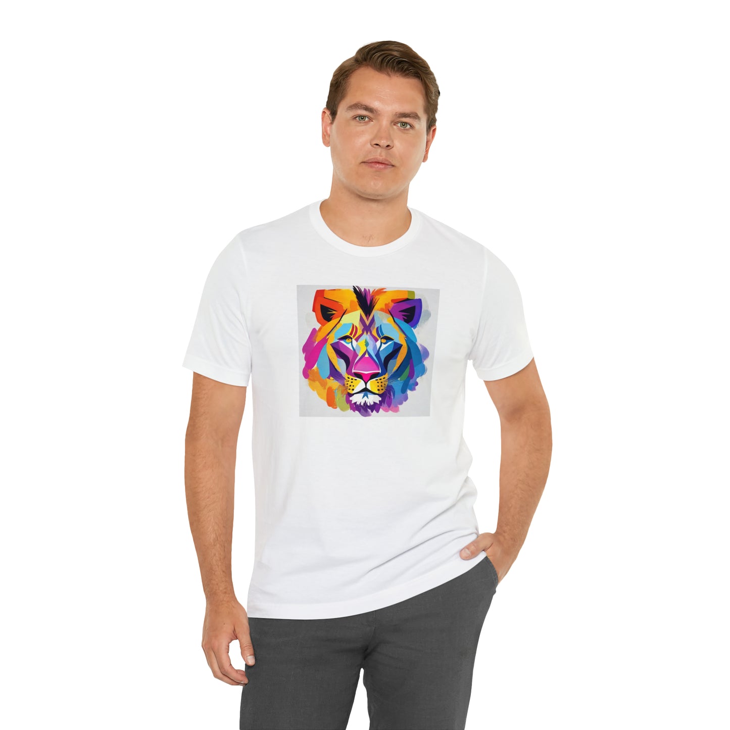 Lion Color Block Tee