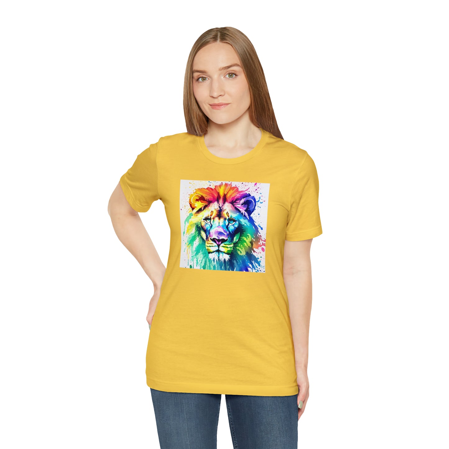 Lion Watercolor Tee