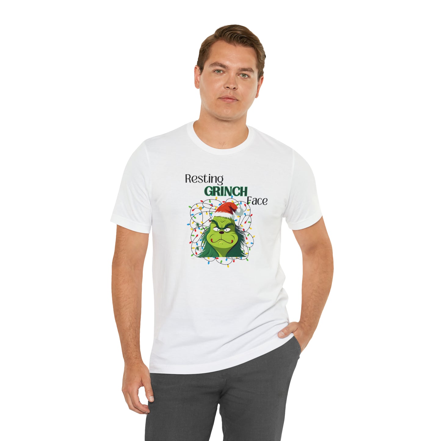 Resting Grinch Face Tee