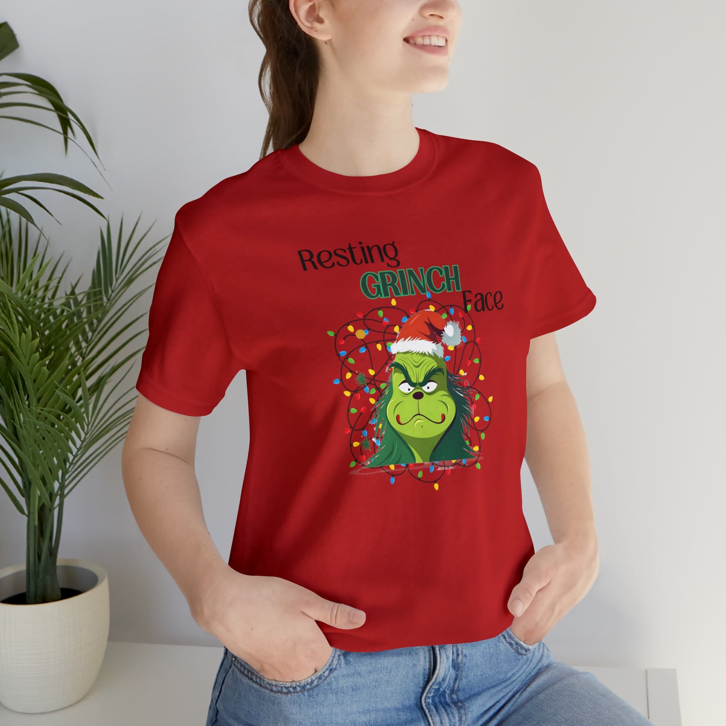 Resting Grinch Face Tee