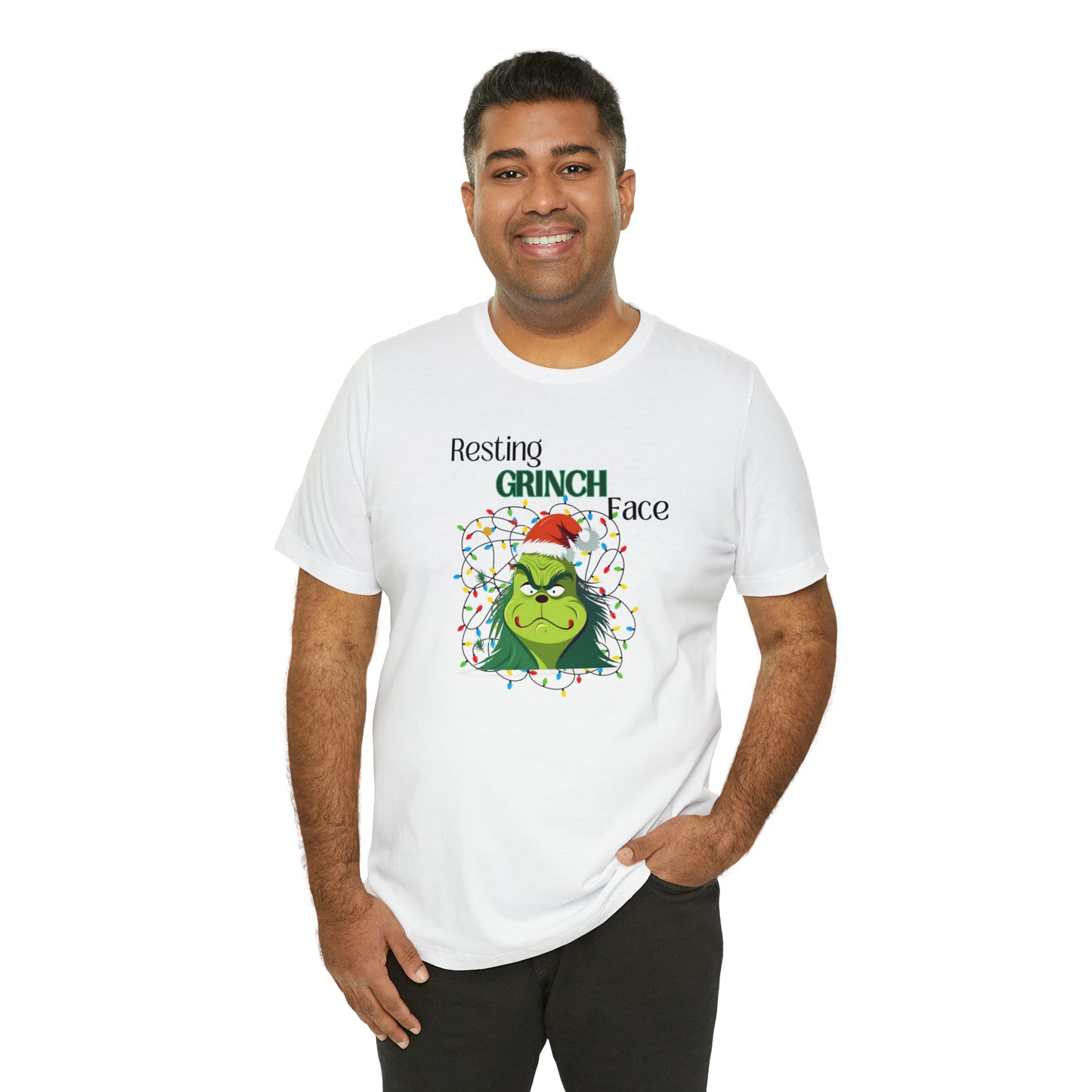 Resting Grinch Face Tee