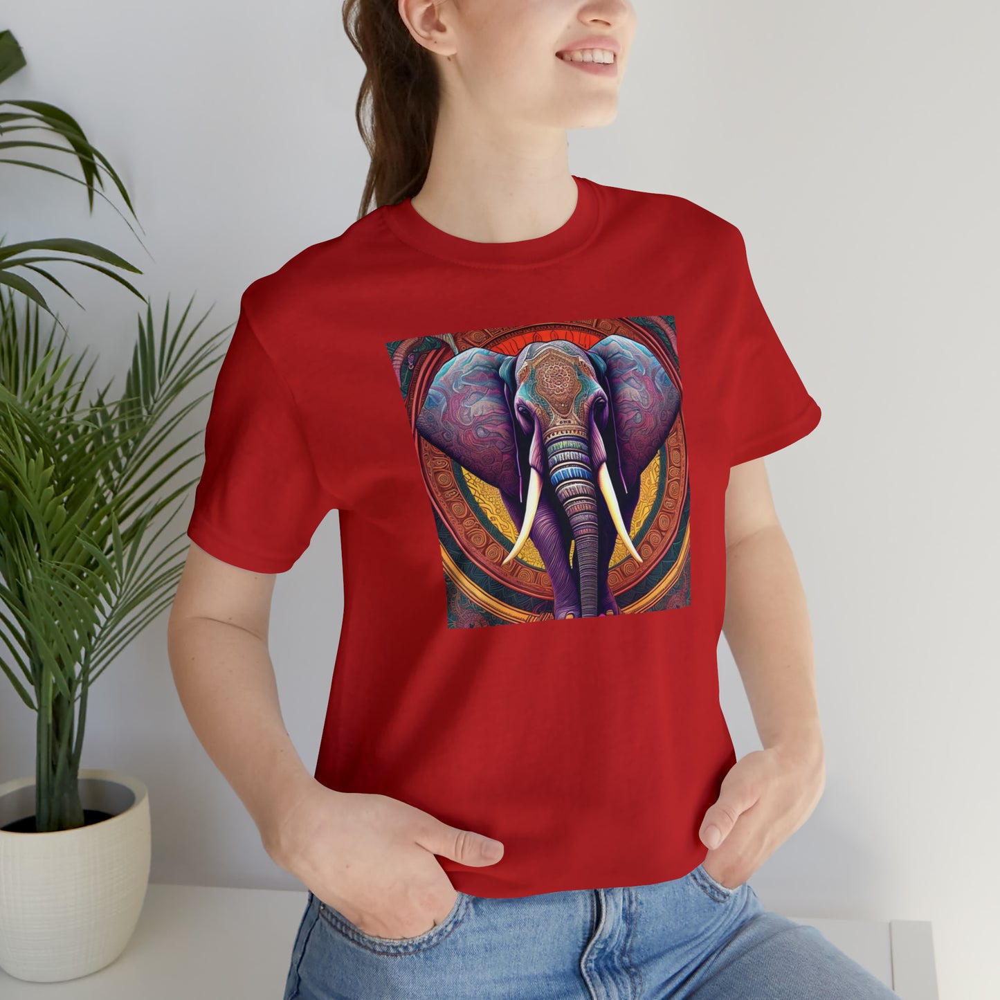 Mandala Elephant Tee